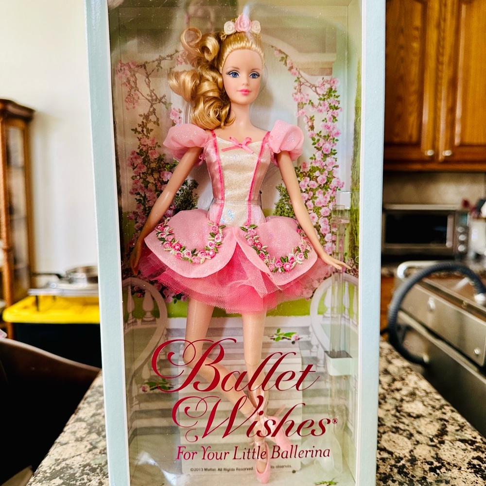 NIB 2013 Ballet Wishes Barbie Collector Pink Label.